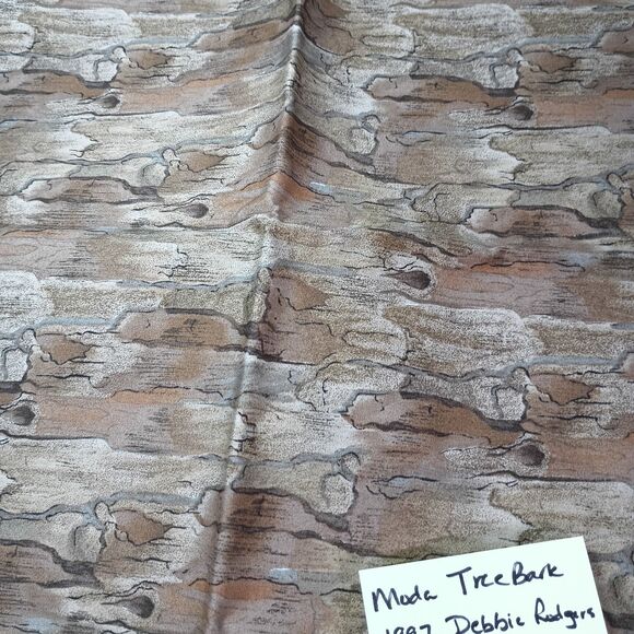 Moda by Debbie Rodgers Tree Bark Quilting Fabric – 1 Yard x 44” – Vintage 1997 - Picture 6 of 6